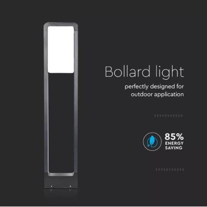 Светодиодная уличная лампа SAMSUNG CHIP LED/10W/230V 3000K IP65 черная