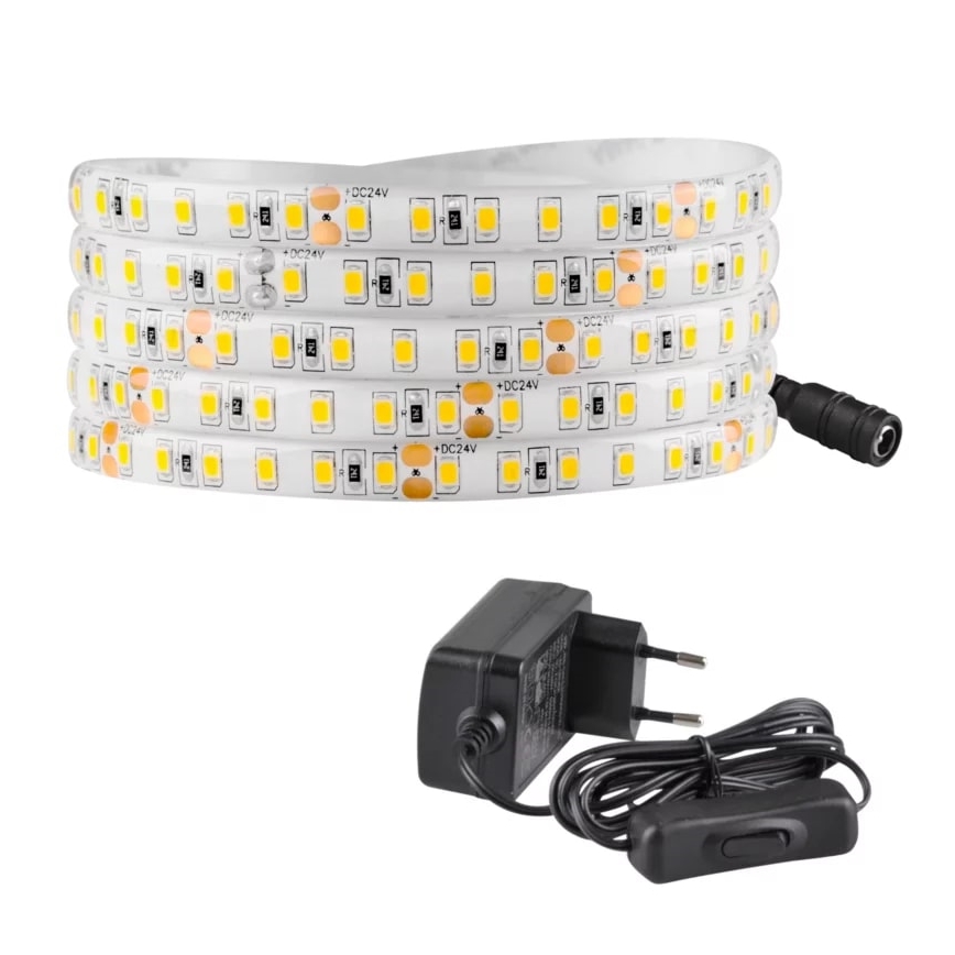 Светодиодная уличная лента 3 м LED/23W/24V/230V 4000K IP65