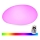 Светодиодная уличная RGB-лампа с регулированием яркости LED/1W/230V 28 см IP67 + пульт ДУ