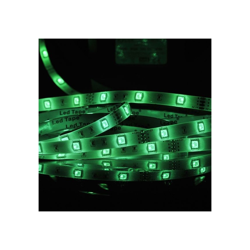 Светодиодная уличная RGB-лента с регулированием яркости 5м LED/14W/12V IP65 + пульт ДУ