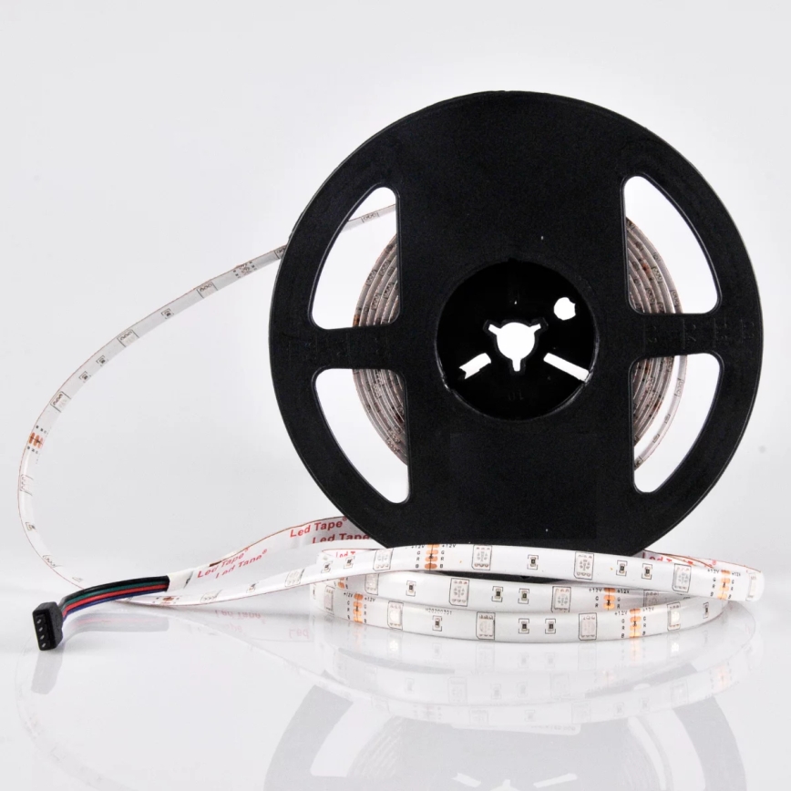 Светодиодная уличная RGB-лента с регулированием яркости 5м LED/14W/12V IP65 + пульт ДУ