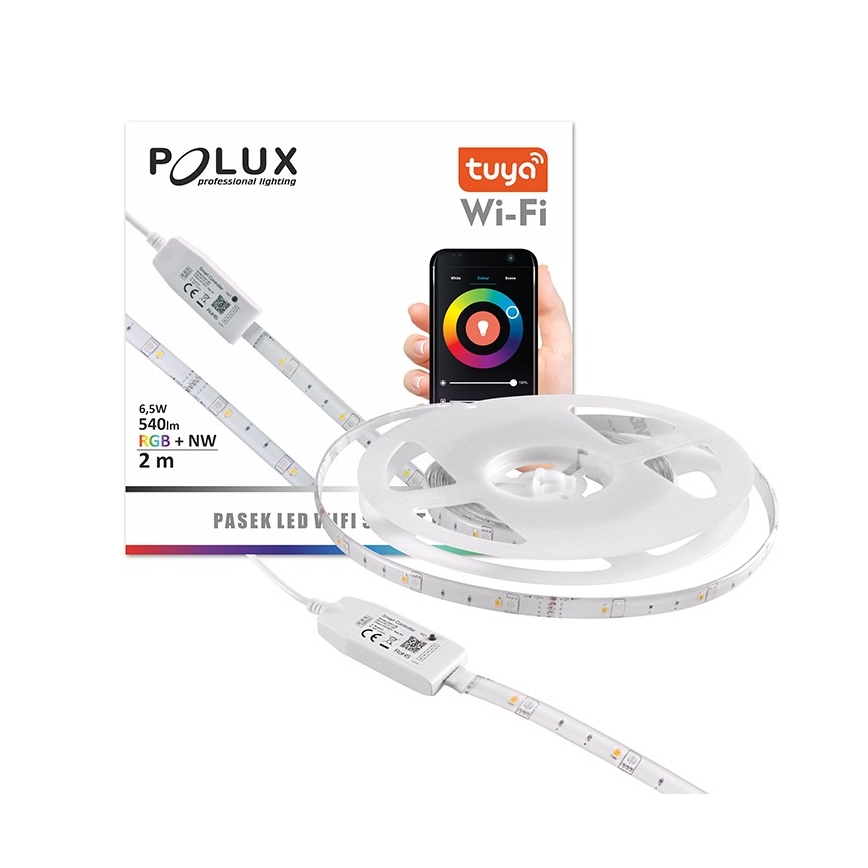 Светодиодная уличная RGB-лента с регулированием яркости Wi-fi LED/6,5W/IP65 2 м Tuya
