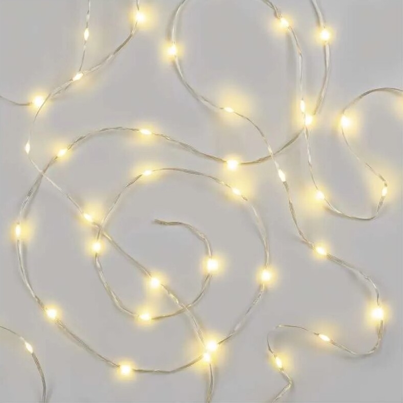 Светодиодная уличная рождественская гирлянда 160 LED/21 м IP44 тёплый белый
