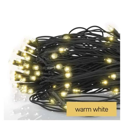 Светодиодная уличная рождественская гирлянда 160xLED/2x1,5 м IP44 теплый белый