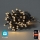Светодиодная уличная рождественская гирлянда 50xLED/8 функций 10 м IP65 Wi-Fi Tuya теплый белый