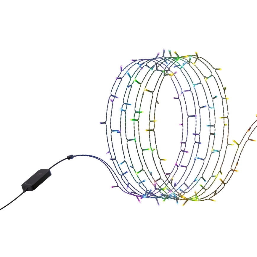 Nanoleaf - Светодиодная уличная рождественская RGBW-гирлянда ESSENTIALS 250xLED 2x10 м 2700-6500K Wi-Fi IP44