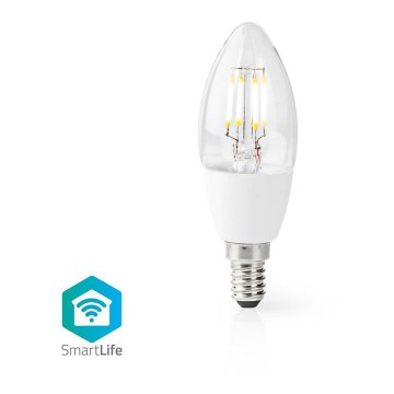 Светодиодная умная лампочка с регулированием яркости C37 E14/5W/230V 2700K
