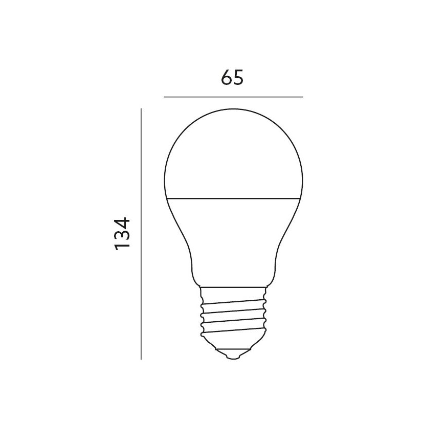 Светодиодная умная RGB-лампочка с регулированием яркости E27/14W/230V 2700-6500K Wi-Fi Tuya