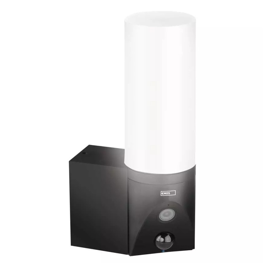 Светодиодная умная уличная камера со светильником GoSmart LED/12W/230V 3200K IP65 Wi-Fi Tuya черный