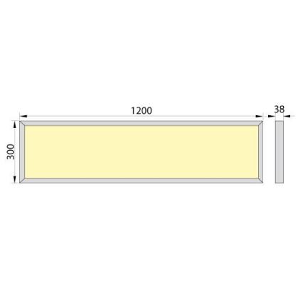 Светодиодная встраиваемая панель OREGA LED/40W/230V 4000K