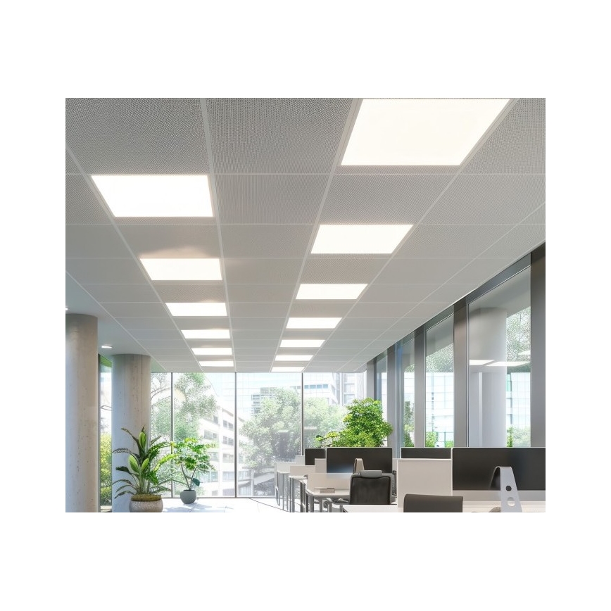 Светодиодная встроенная панель с регулированием яркости CAPRI LED/25/36/40W/230V 3000/4000/5700K UGR19 IP44 60x60 см
