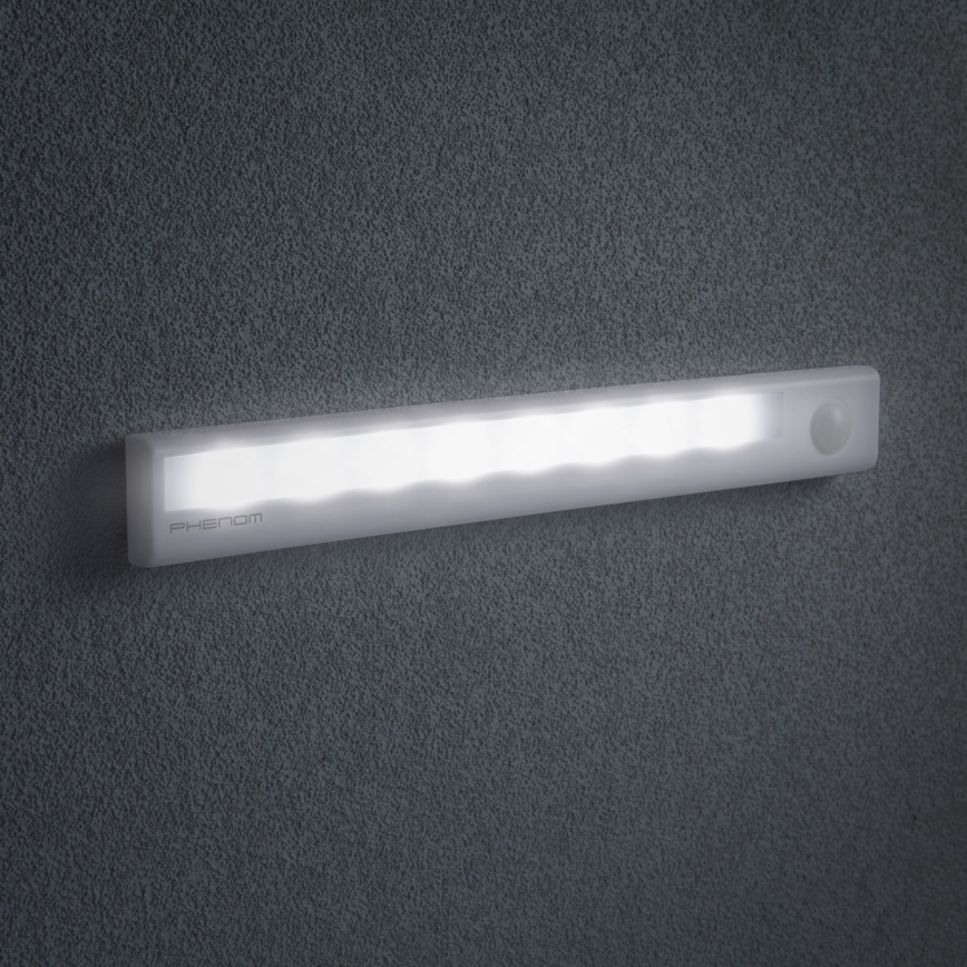 Светодиодное мебельное освещение с датчиком LED/0,6W/4xAAA