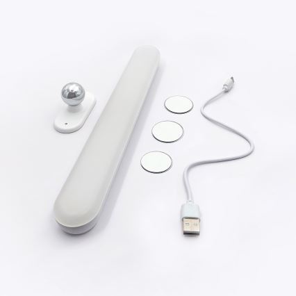 Светодиодное аккумуляторное мебельное освещение с регулированием яркости CLICK LED/1,5W/3,7V 3000/4000/6500K 800mAh USB