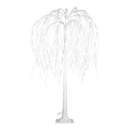 Светодиодное рождественское уличное украшение 72xLED/3,6W/230V IP44 холодный белый