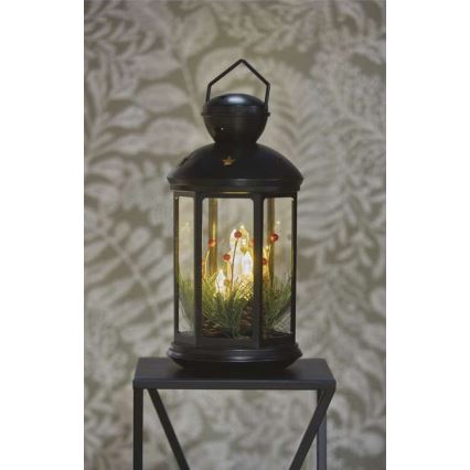 Светодиодное рождественское украшение 1xLED/3xAAA черное