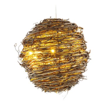Светодиодное рождественское украшение 20xLED/3xAA теплый белый