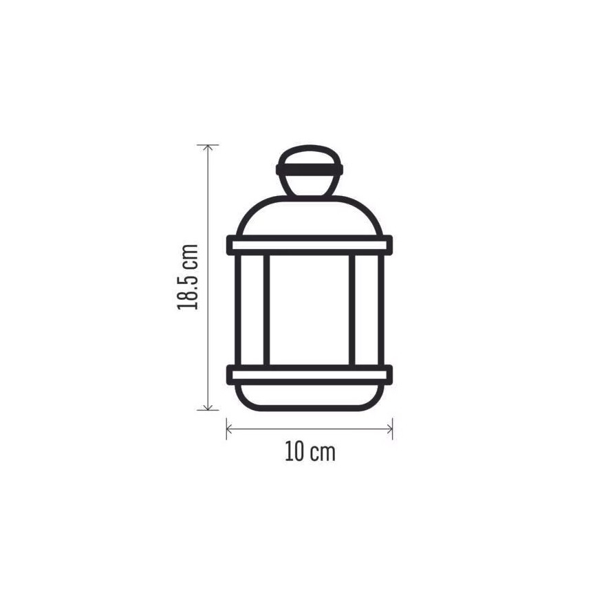 Светодиодное рождественское украшение LED/1xCR2032 теплый белый