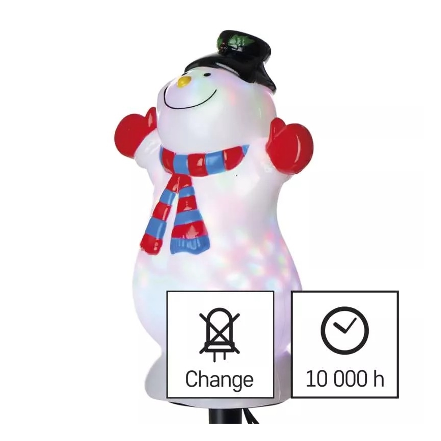 Светодиодное уличное рождественское RGB-украшение LED/5W/5/230V IP44