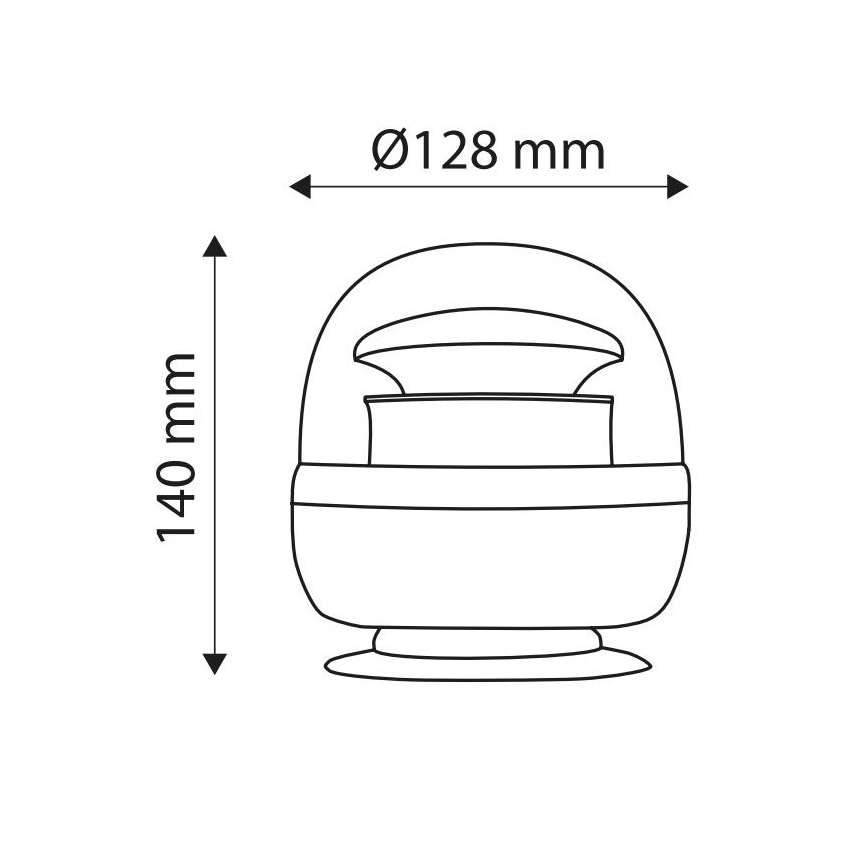 Светодиодные магнитные предупреждающие огни LIGHT LED SMD 2835/12-24V