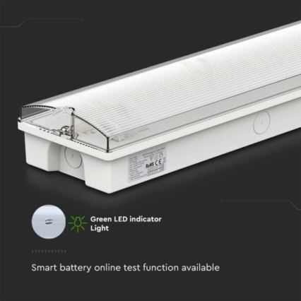 Светодиодный аварийный светильник EMERGENCY EXIT LED/3W/230V 6400K IP65