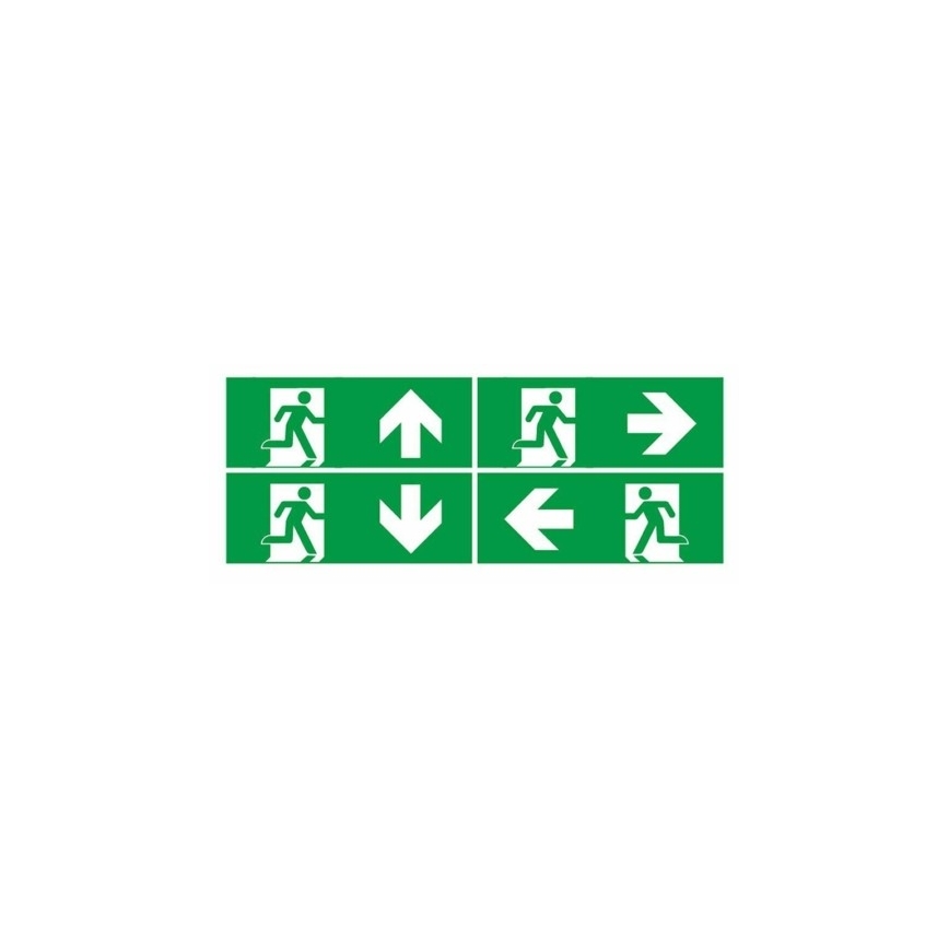 Светодиодный аварийный светильник EMERGENCY EXIT LED/3W/230V 6400K IP65