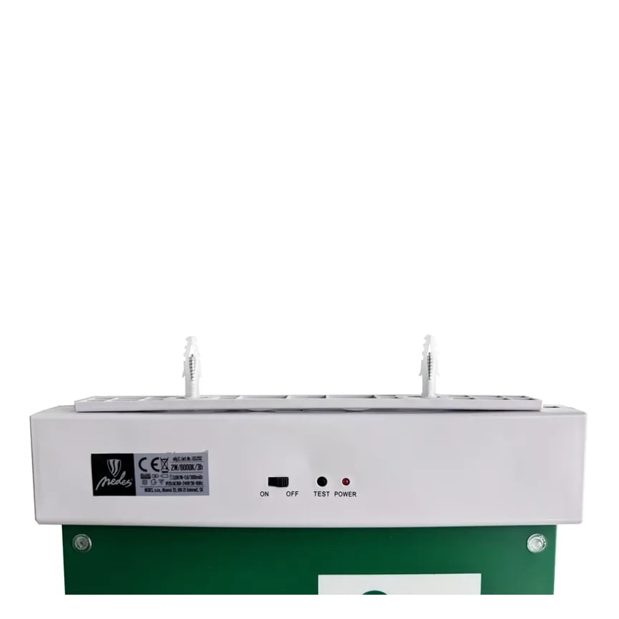Светодиодный аварийный светильник LED/2W/230V 6000K 300 mAh