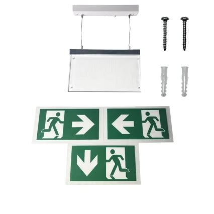 Светодиодный аварийный светильник LED/4W/230V 6000K 1000 mAh