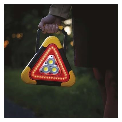 Светодиодный аварийный треугольник LED/5V 1800 mAh
