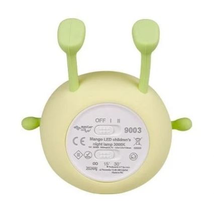 Светодиодный аккумуляторный детский ночник с регулированием яркости LED/1W/5V 3000K 800 mAh манго