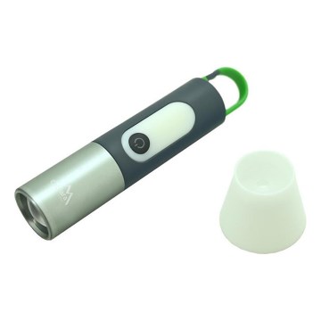 Светодиодный аккумуляторный фонарь LED/10W/3,7V 750 блестящий 10 ч 1500 mAh