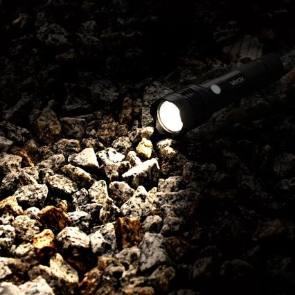 Светодиодный аккумуляторный фонарь LED/10W/5V IPX4 800 блестящий 1200 mAh