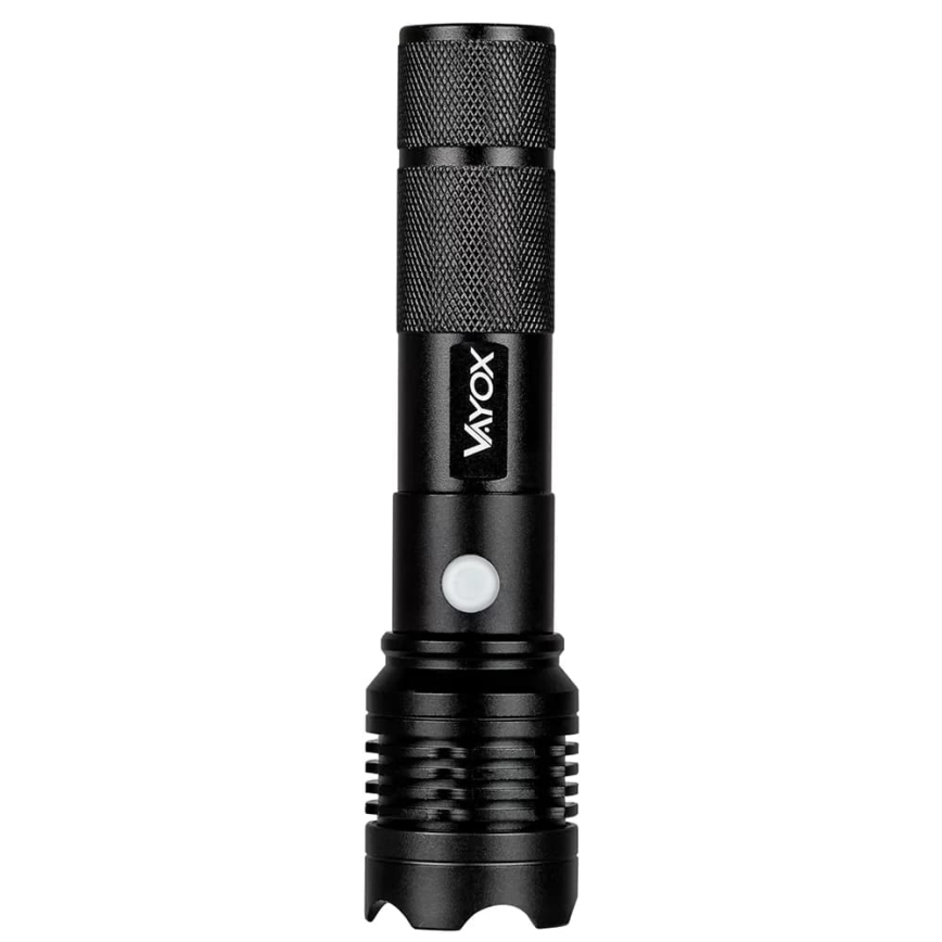 Светодиодный аккумуляторный фонарь LED/10W/5V IPX4 800 блестящий 1200 mAh