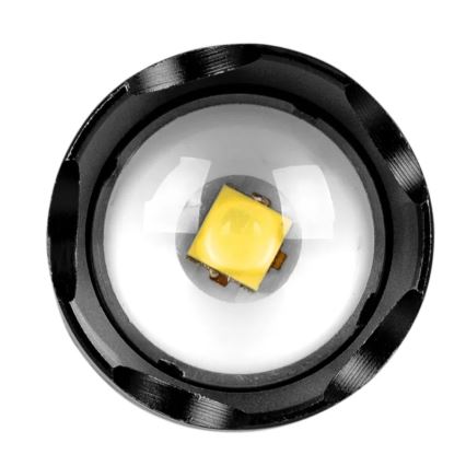 Светодиодный аккумуляторный фонарь LED/10W/5V IPX4 800 блестящий 1200 mAh