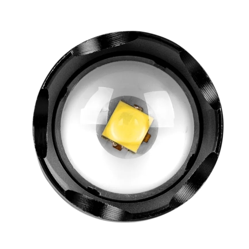 Светодиодный аккумуляторный фонарь LED/10W/5V IPX4 800 блестящий 1200 mAh