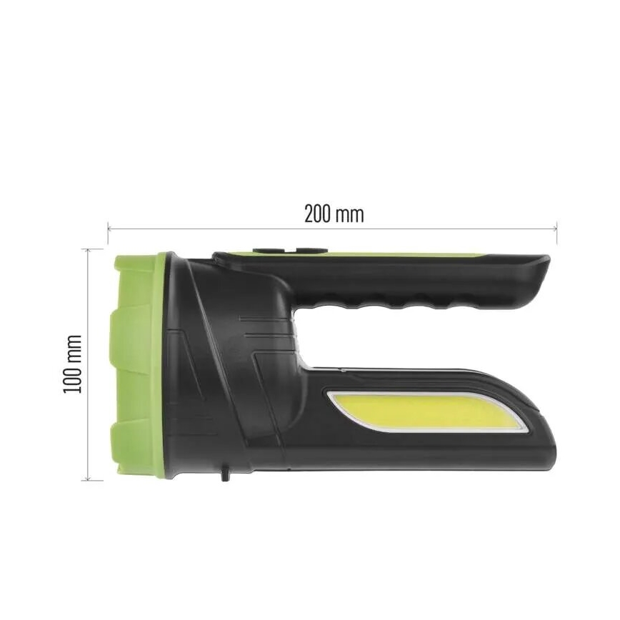 Светодиодный аккумуляторный фонарь LED/3,7V 210 лм 1800mAh
