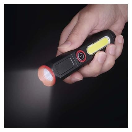 Светодиодный аккумуляторный фонарь LED/USB/3,7V 120 лм 400 mAh
