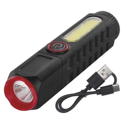 Светодиодный аккумуляторный фонарь LED/USB/3,7V 120 лм 400 mAh