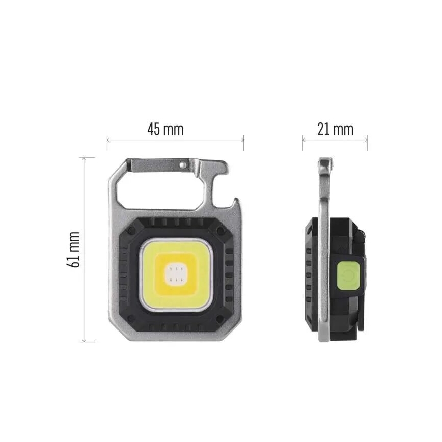 Светодиодный аккумуляторный фонарь LED/USB/3,7V 750 лм 500 mAh