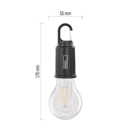 Светодиодный аккумуляторный фонарь LED/USB IP44 90 лм 400mAh