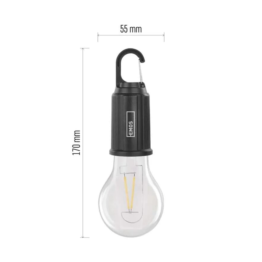 Светодиодный аккумуляторный фонарь LED/USB IP44 90 лм 400mAh