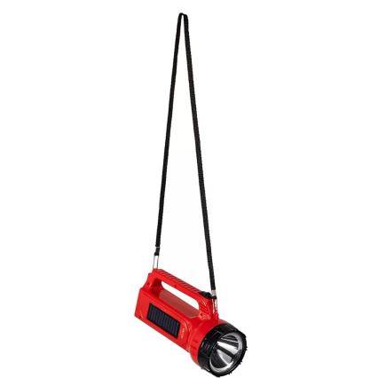 Светодиодный аккумуляторный фонарь на солнечной батарее LED/7W/230V 400 блестящий 3200 mAh