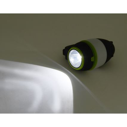 Светодиодный аккумуляторный фонарь с повербанкомом LED/3W/1500mAh
