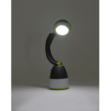 Светодиодный аккумуляторный фонарь с повербанкомом LED/3W/1500mAh