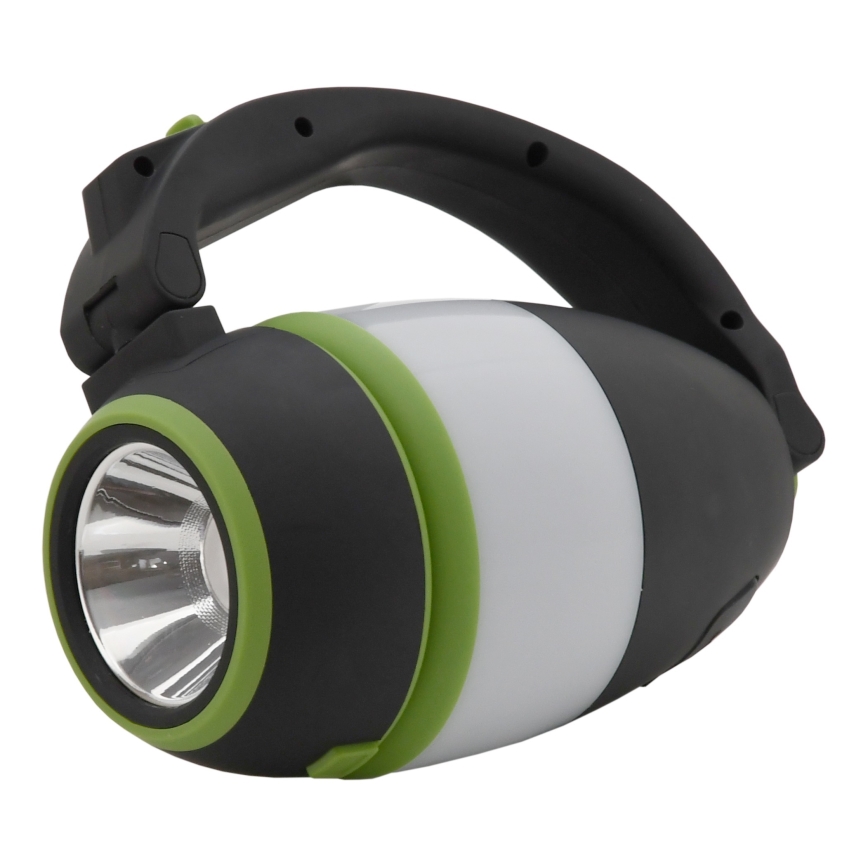 Светодиодный аккумуляторный фонарь с повербанкомом LED/3W/1500mAh