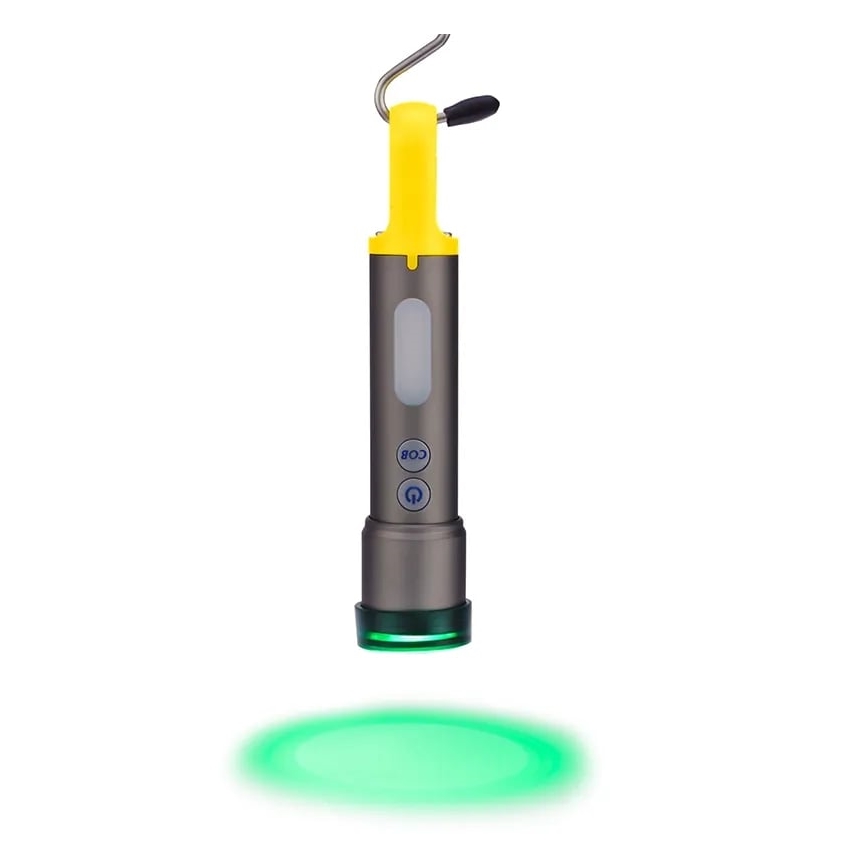 Светодиодный аккумуляторный фонарь с регулированием яркости LED/10W/5V IPX4 1200 mAh 650 лм