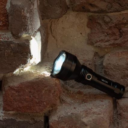 Светодиодный аккумуляторный фонарь с регулированием яркости LED/20W/5V IPX5 1900 блестящий 5000 mAh