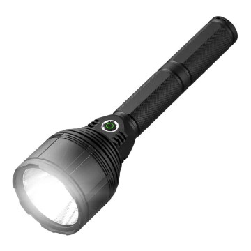 Светодиодный аккумуляторный фонарь с регулированием яркости LED/30W/5V IPX7 3000 блестящий 8400 mAh