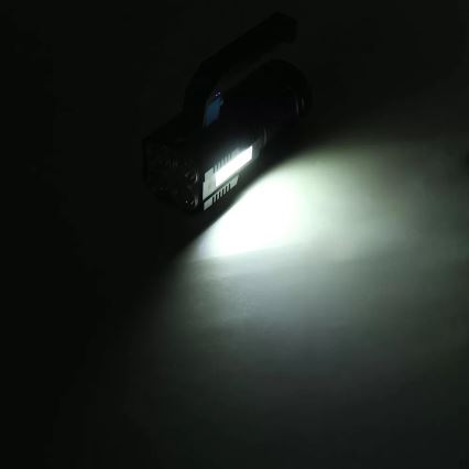 Светодиодный аккумуляторный фонарь с регулированием яркости LED/5V IPX4 250 блестящий 1200 mAh