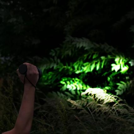 Светодиодный аккумуляторный фонарь с регулированием яркости LED/5V IPX4 600 блестящий 1200 mAh