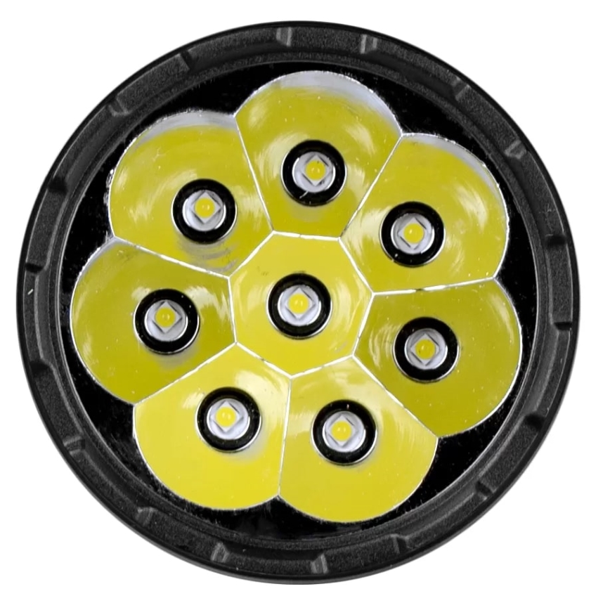 Светодиодный аккумуляторный фонарь с регулированием яркости LED/5V IPX4 600 блестящий 1200 mAh